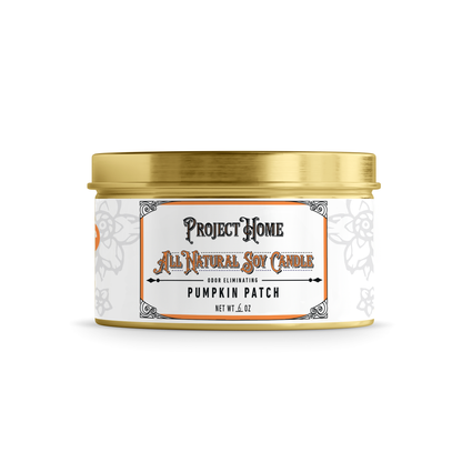 Pet Odor Fighting  Soy Candle Pumpkin Patch